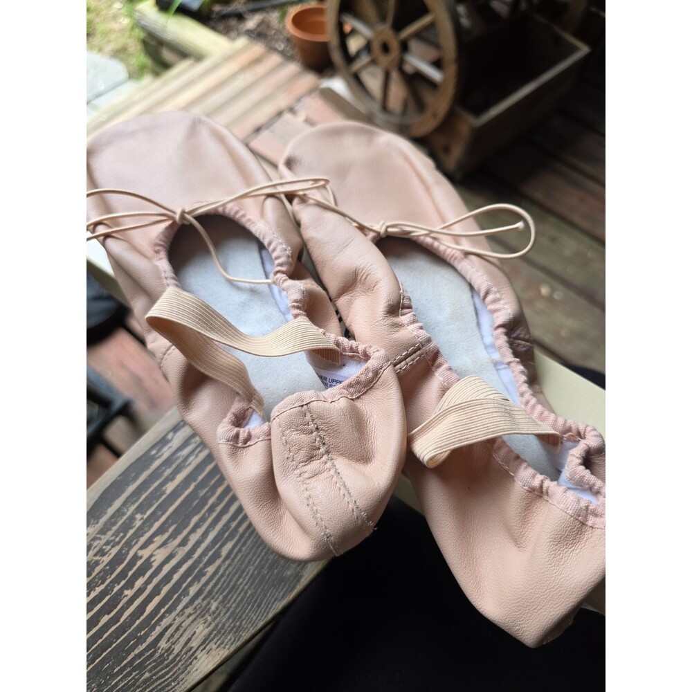 BLOCH S0205L Leather Full Sole Ballet Dance Slippers Size 7B New
